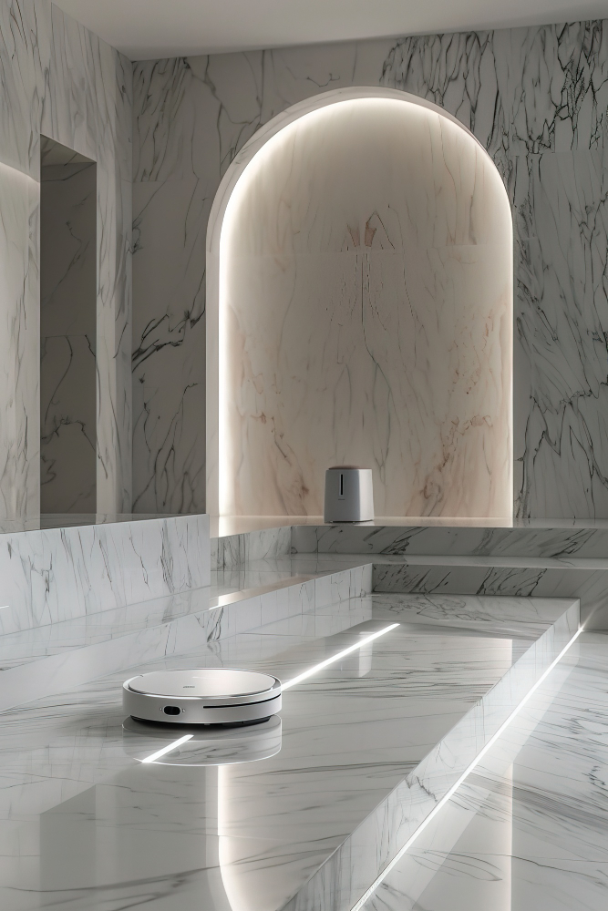 Luxury marble interior